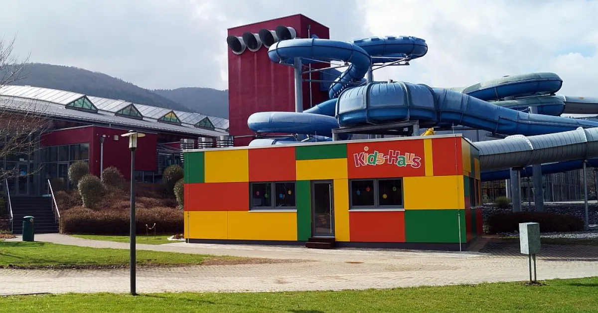Für unvergessliche Kindergeburtstage: Das neue Kids-Haus direkt am AquaMagis-Resort.