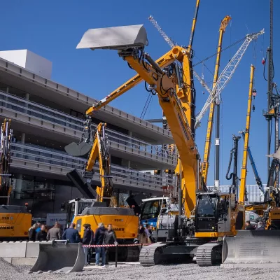 Bild: Messe.TV auf der bauma 2025: Digitale Baumaschinen, Branchentrends und starke Messepräsenz