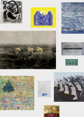 Bild: Die Galerie Borssenanger zeigt im „Wintersalon“ vom 19.11.-18.12.2011 Arbeiten von Künstlern der Galerie