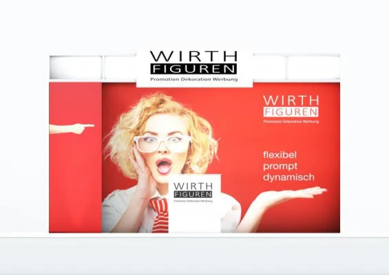 Bild: Flexibel, prompt, dynamisch – amadeus gestaltet Messestand für Wirth Figuren