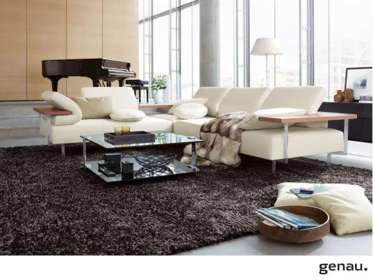 Die Möbel von genau. stehen für hochwertige Fertigung.