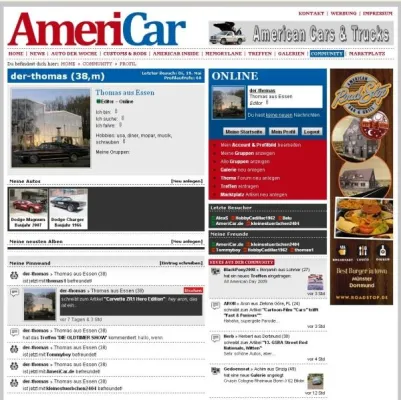 Bild: Das Geschenk zum 1-Jährigen - Die neue AmeriCar.de Community