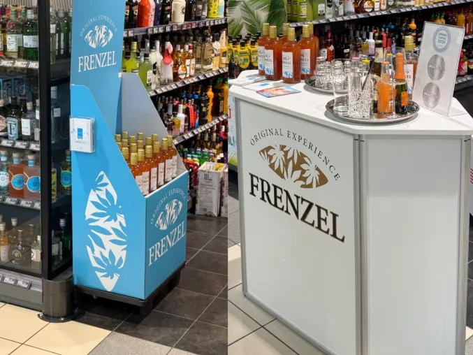 FRENZEL Grapefruit, Likör, begeistert bei Verkostung im EDEKA Selders Bild: FRENZEL Grapefruit, Likör, begeistert bei Verkostung im EDEKA Selders