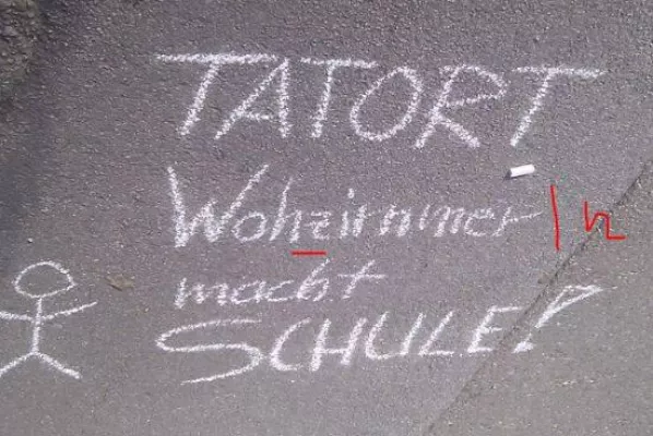 Bild: TATORT Wohnzimmer macht Schule