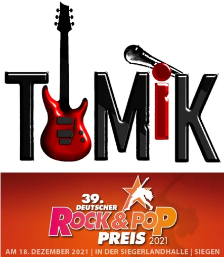 3-fache Auszeichnung beim Dt. Rock und Pop Preis 2021 für das Duo "ToMiK" aus Halle Bild: 3-fache Auszeichnung beim Dt. Rock und Pop Preis 2021 für das Duo "ToMiK" aus Halle