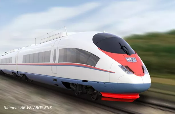 Bild: SIEMENS VELARO® RUS Züge fahren mit Bock Klimakompressoren