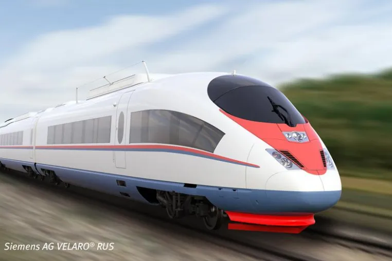 Bild: SIEMENS VELARO® RUS Züge fahren mit Bock Klimakompressoren