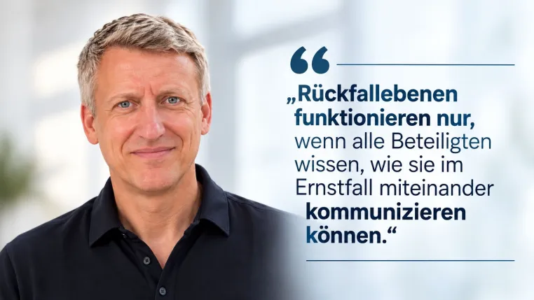 Bild: Wer sorgt dafür, dass wir im Blackout noch miteinander kommunizieren können?