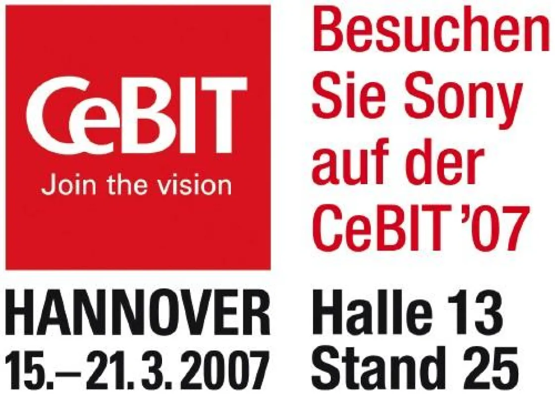 Sony auf der CeBIT 2007