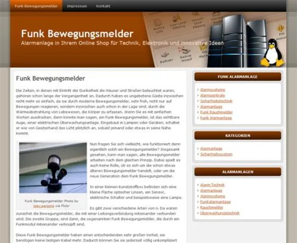 Funk Bewegungsmelder im Internet finden Bild: Funk Bewegungsmelder im Internet finden