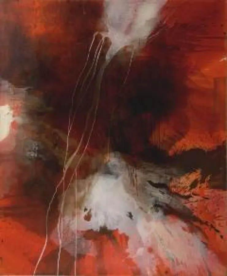 Peter Casagrande. 2005 - 24. Öl auf Leinwand. 200 x 160 cm