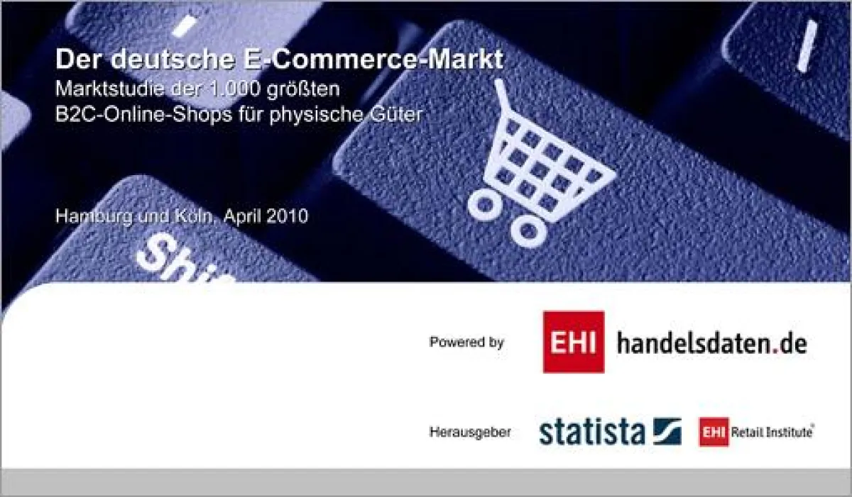 Titelbild der E-Commerce-Studie