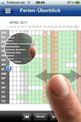 Bild: Ferienkalender von Schönherr auf Platz 1 bei Itunes