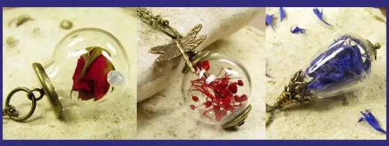 Schmuck online kaufen: Neue Blütenkollektion von Titanias Zauberwald Bild: Schmuck online kaufen: Neue Blütenkollektion von Titanias Zauberwald