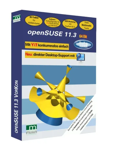 Bild: vink vereinfacht Support von openSUSE 11.3 VorKon