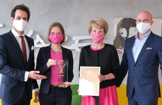 Bild: Verleihung des 12. Corporate Health Awards: betriebliches Gesundheitsmanagement im Zeichen der Corona-Pandemie