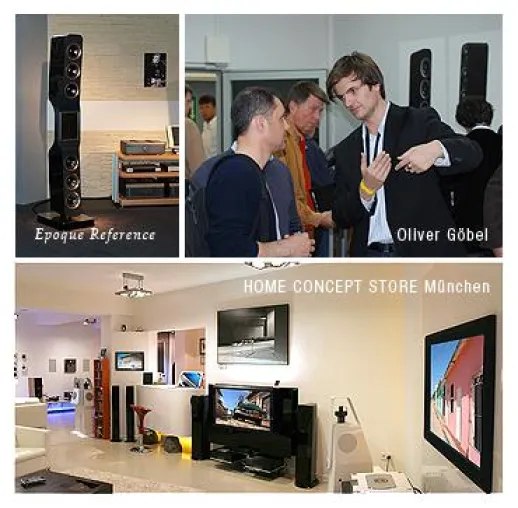 Bild: Göbel Referenzlautsprecher „Epoque“ im HOME CONCEPT STORE München