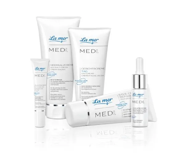 La mer Med Serie: wohltuende Pflege für allergische und sensible Haut Bild: La mer Med Serie: wohltuende Pflege für allergische und sensible Haut