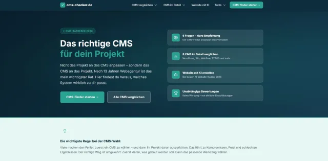 Bild: KI ersetzt kein CMS – aber verändert alles: Was Website-Betreiber 2026 wirklich wissen müssen