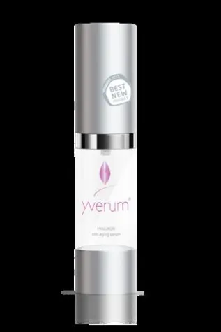 Bild: Das vegane yverum HYALURON anti-aging serum - luxuriös-pflegend und rein pflanzlich für alle Hauttypen