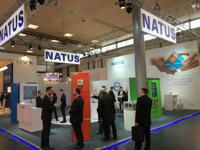 Bild: NATUS präsentiert sich im Jubiläumsjahr mit neuem Stand auf der Hannover Messe