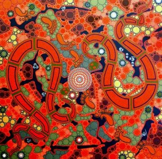 EINLADUNG ZUM TAG DER OFFENEN TÜR IN DER ABORIGINAL ART GALERIE - KUNSTTOUR 2009 Bild: EINLADUNG ZUM TAG DER OFFENEN TÜR IN DER ABORIGINAL ART GALERIE - KUNSTTOUR 2009