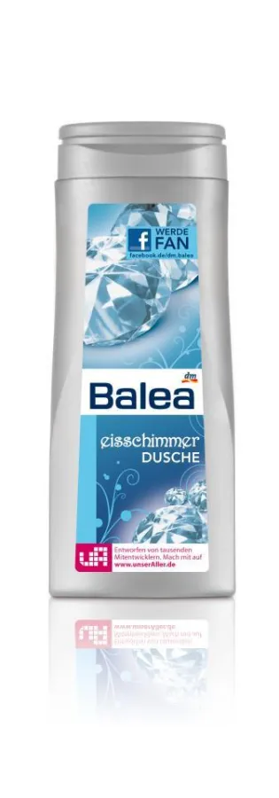 unserAller Duschgel für Balea: Eisschimmer