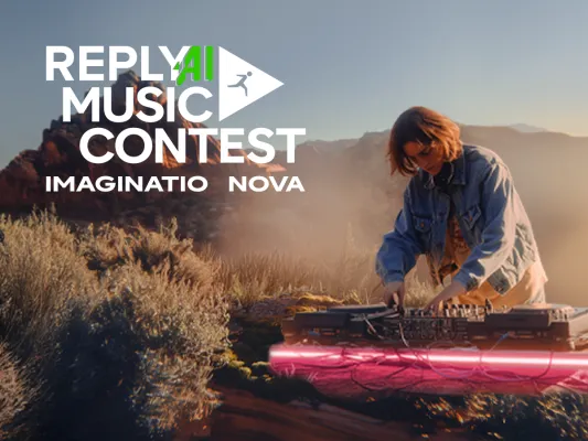Bild: Reply präsentiert die Jury der zweiten Ausgabe des "AI Music Contest"