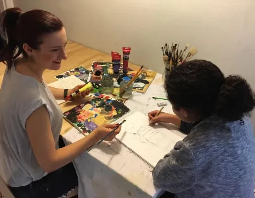 Bild: Kinderworkshops in Hamburg zur Förderung von Kunst und Kreativität