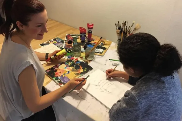 Bild: Kinderworkshops in Hamburg zur Förderung von Kunst und Kreativität