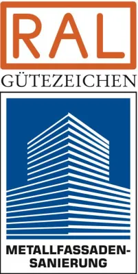 Bild: Gepflegte Metallfassaden erhalten den Wert - RAL Gütezeichen Metallfassadensanierung weist Experten aus