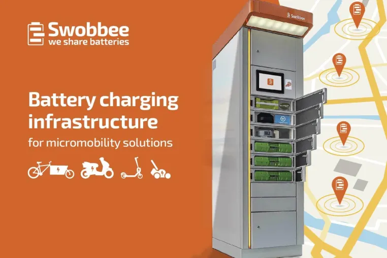Swobbee auf der E-world: Ein System für die ganze Mikromobilität Bild: Swobbee auf der E-world: Ein System für die ganze Mikromobilität