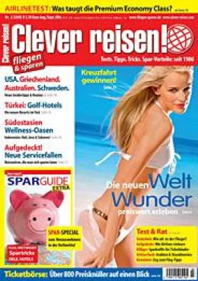 Bild: Clever reisen - 3/08 ab sofort am Kiosk
