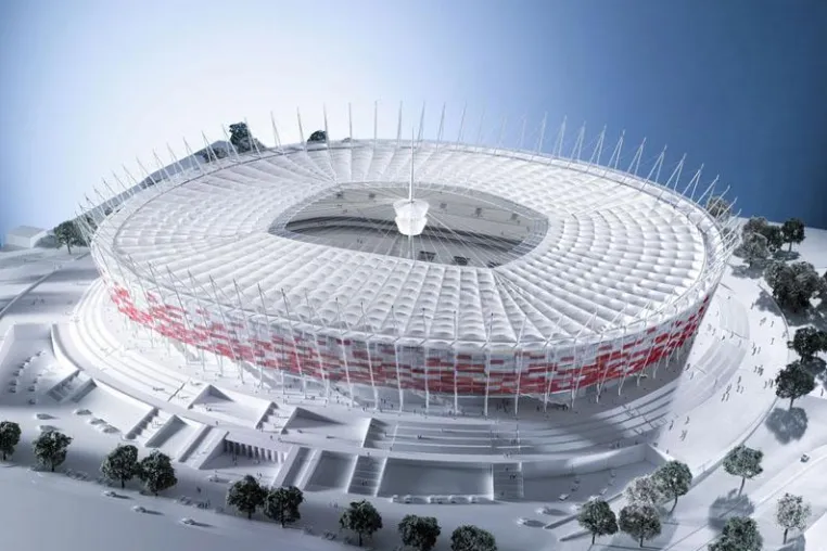 Bild: ALPINE-PBG/Hydrobudowa regelt Projektmanagement beim neuen Nationalstadion in Warschau mit think project