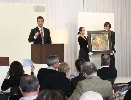 Bild: Kunst-Auktionen legen weiter zu - EUR 1.740.000 für ein Kinderköpfchen