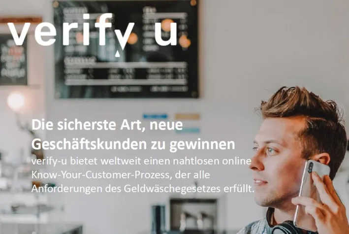 verify-u revolutioniert Online-Identitätsprüfung, Kostenlose „Know Your Customer“-Plattform Bild: verify-u revolutioniert Online-Identitätsprüfung, Kostenlose „Know Your Customer“-Plattform