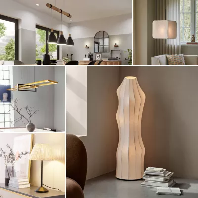 Bild: Herbsttrends der Leuchten: Lampenwelt präsentiert Lichtdesigns für Gemütlichkeit pur
