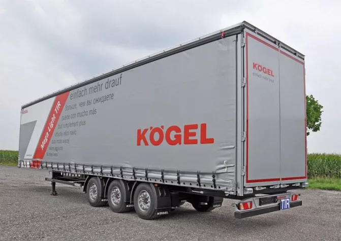 Bild: Kögel Mega Light jetzt auch für den Zollverschlussverkehr