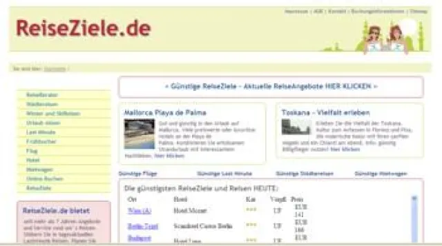 Bild: ReiseZiele.de Videos auf MySpace