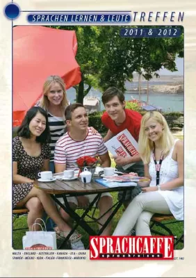 Bild: Sprachcaffe präsentiert den neuen Katalog 2011 / 2012