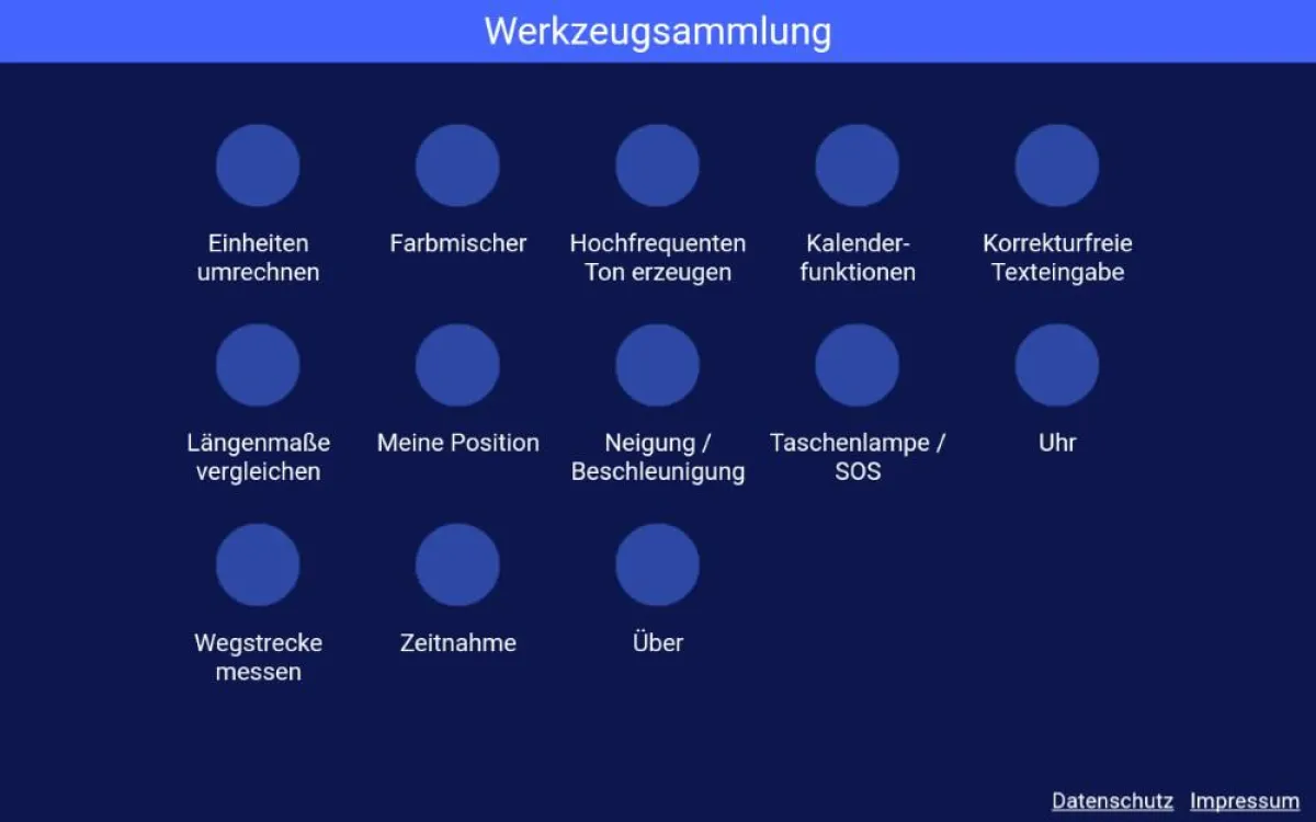 Werkzeugsammlung 2 für Android