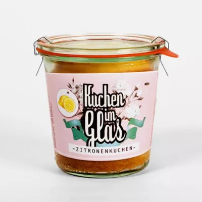 Bild: Kuchen im Glas dritter Sieger beim Elevator Pitch BW und Publikumsliebling