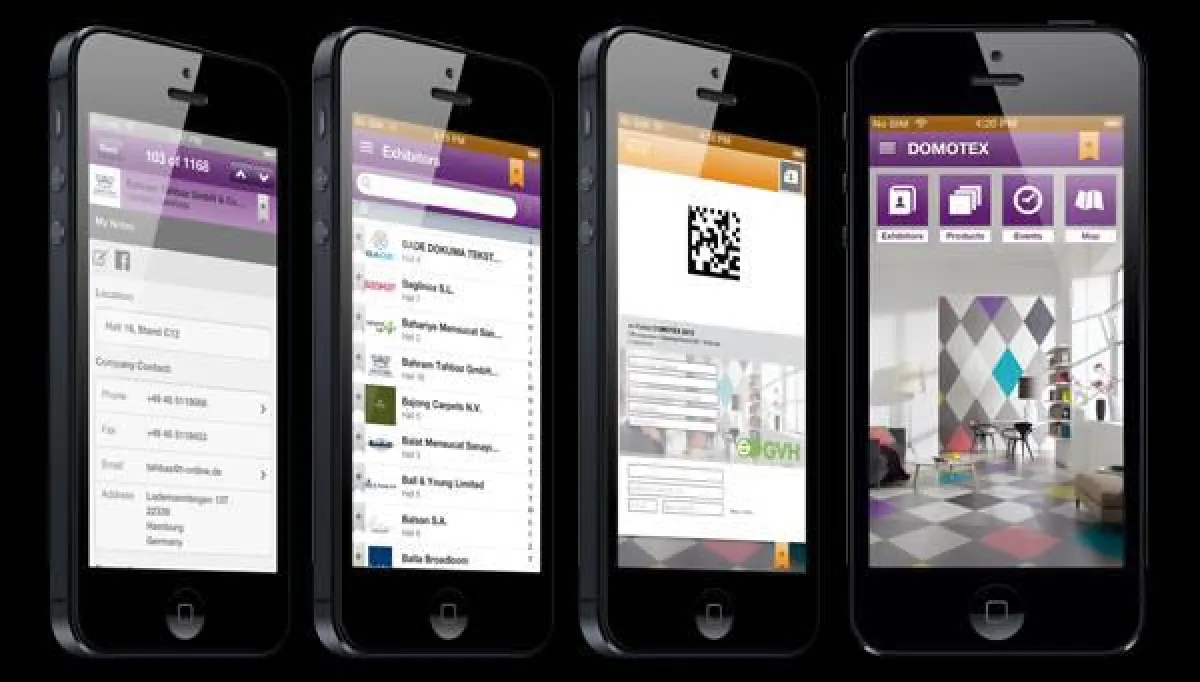 DOMOTEX App 2012