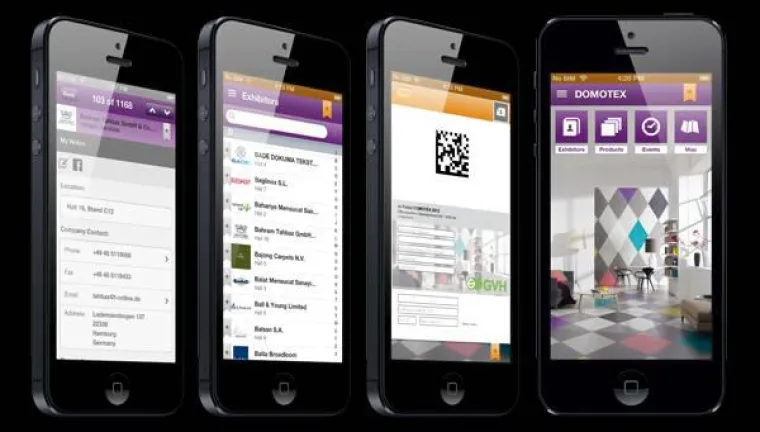 Bild: DOMOTEX App 2013