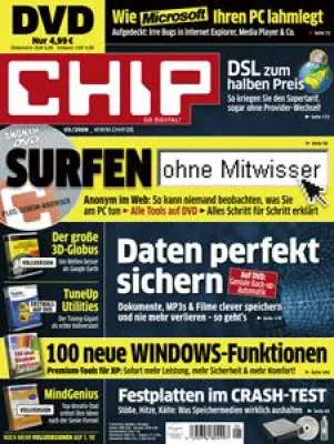 Bild: CHIP-Test - Waschmaschine, Stürze, Feuer - Was Festplatten, Speicherkarten, USB-Sticks und CDs wirklich aushalten