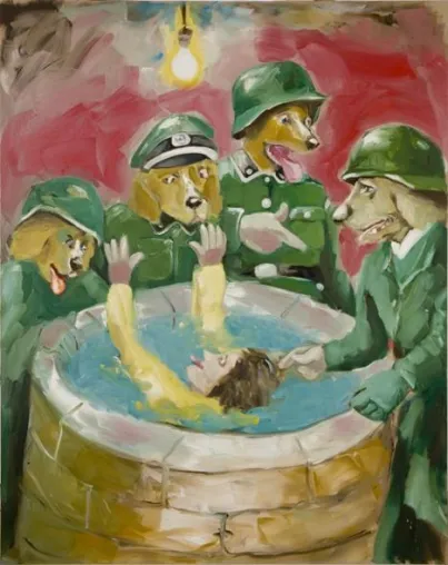 Bild: Ausstellungsankündigung Gregory Forstner, Galerie Zink München, Ausstellungsdauerm - 19.09 - 25.10.08