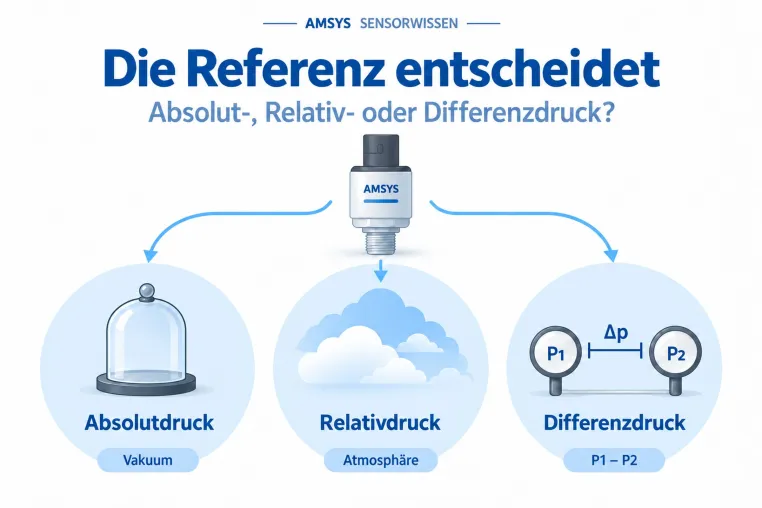 Bild: Absolut-, Relativ- oder Differenzdruck? Die richtige Messart auswählen