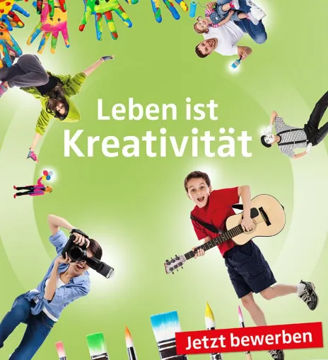 Jetzt bewerben: „alwa ist leben“-Preis 2017 zeichnet Projekte rund um das Thema Kreativität aus Bild: Jetzt bewerben: „alwa ist leben“-Preis 2017 zeichnet Projekte rund um das Thema Kreativität aus
