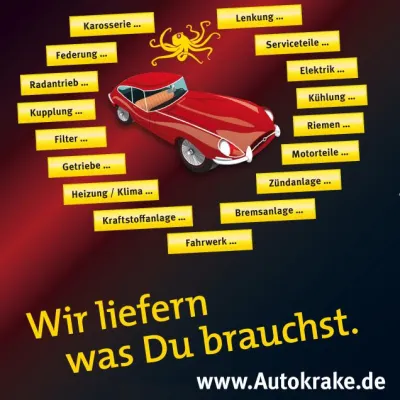 Autokrake.de startete mit Service- und Preisoffensive im Onlinehandel von KFZ-Teilen Bild: Autokrake.de startete mit Service- und Preisoffensive im Onlinehandel von KFZ-Teilen