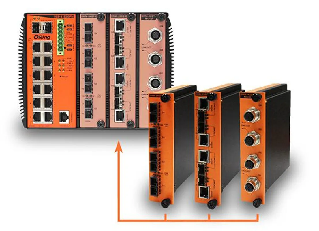 IGS-9122GPM – Modularer Ethernet Switch